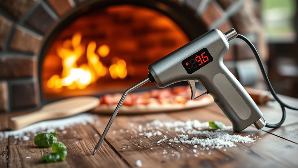 accurate pizza oven temperature