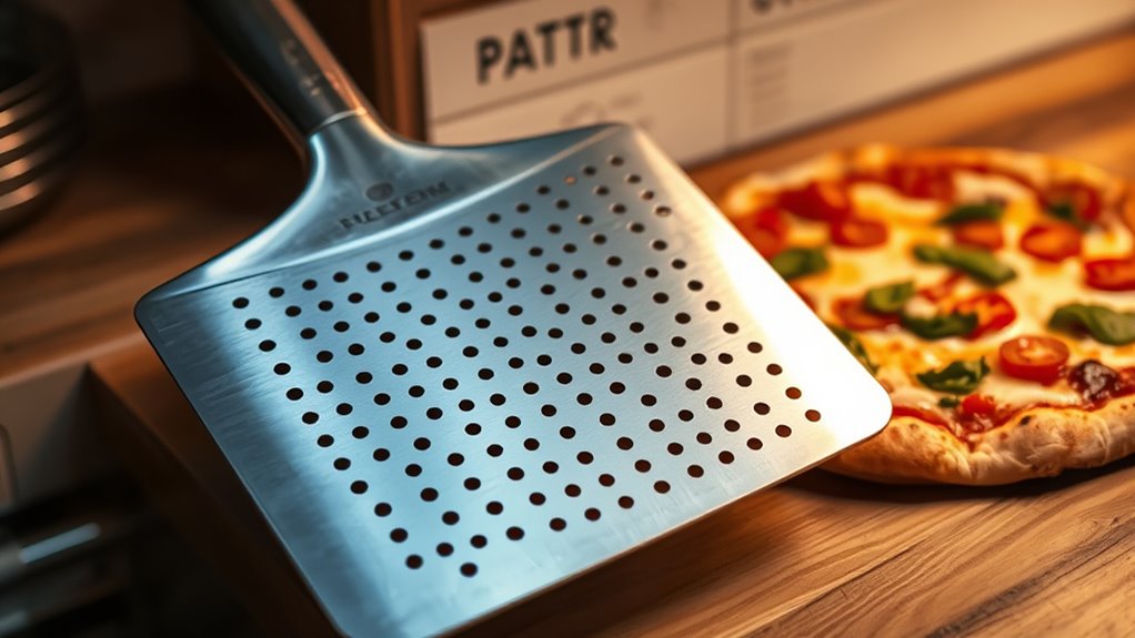 advanced perforated pizza peel