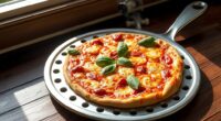 crispier crust better airflow