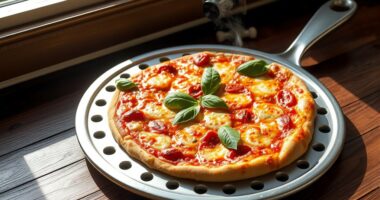 crispier crust better airflow