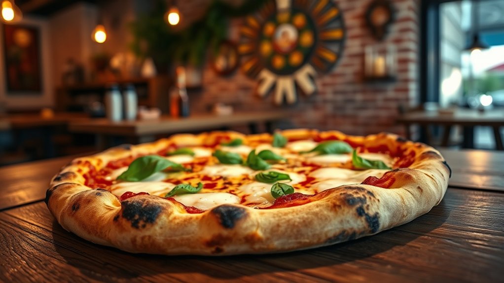 delicious brick oven pizza