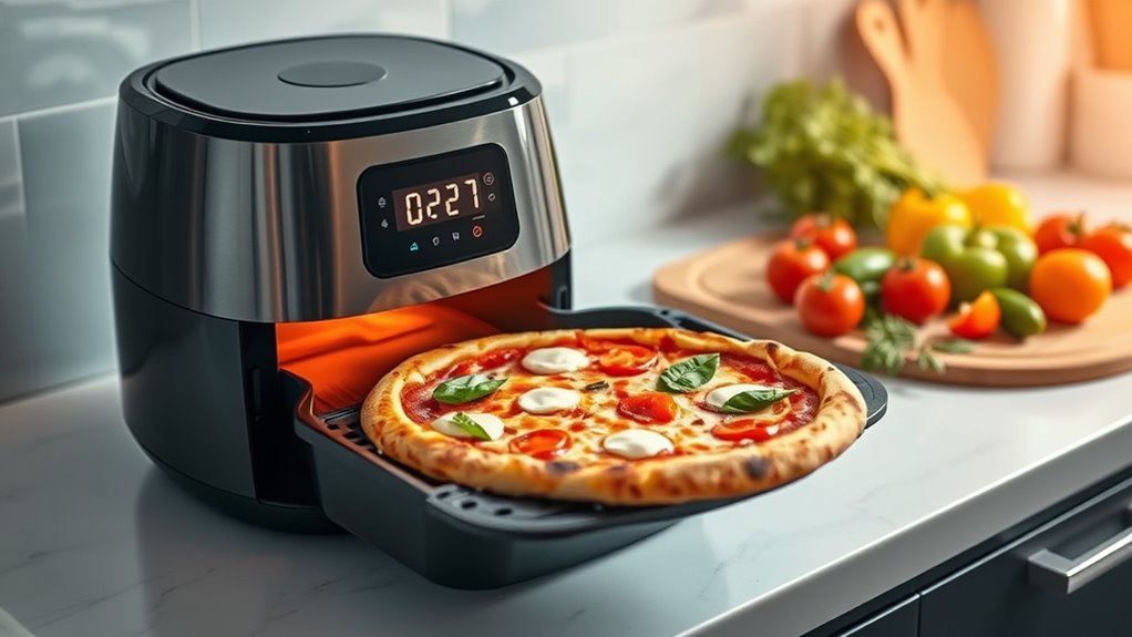 elevate pizza air frying