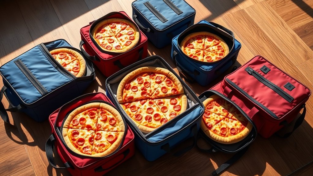 insulated pizza delivery bags