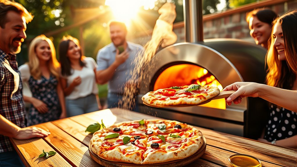 interactive pizza cooking experience