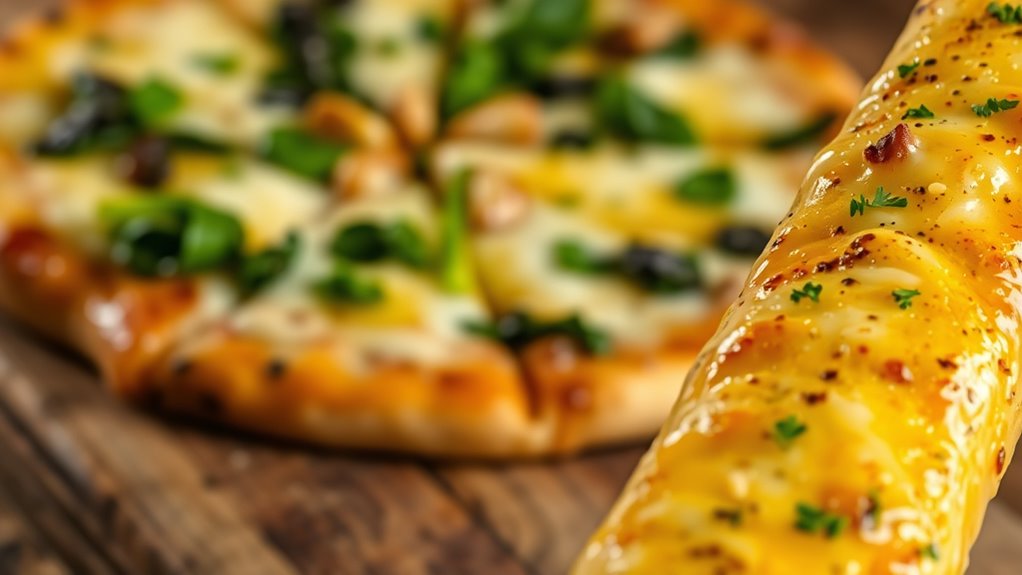 irresistible garlic cheese sticks