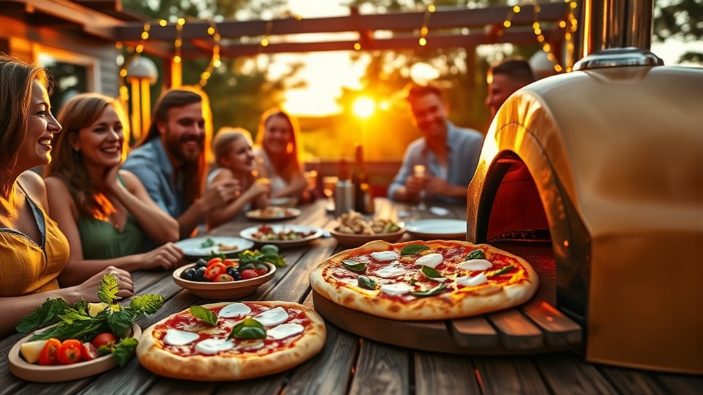 memorable outdoor pizza gatherings