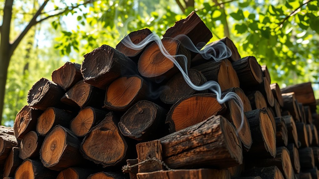 mesquite wood enhances pizza