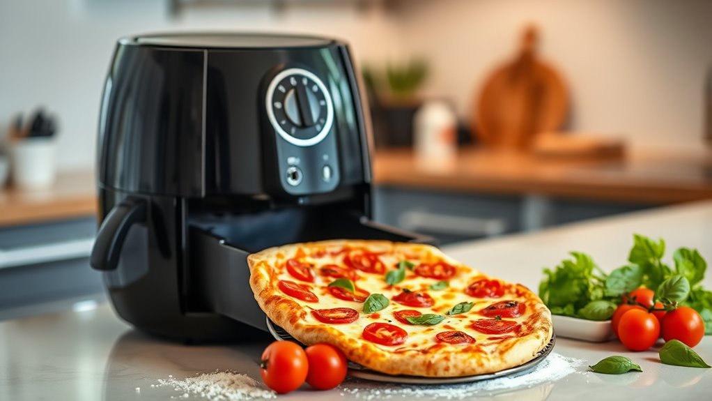 perfect air fryer pizza