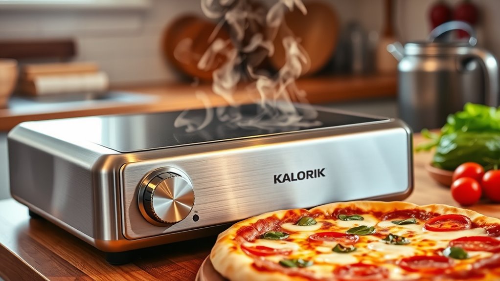 precise temperature for pizzas