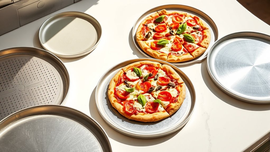 safe durable heat resistant pizza pan