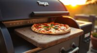 traeger grill pizza stones