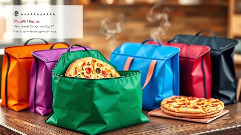trusted pizza delivery bags