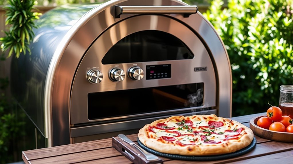 user friendly pizza oven design