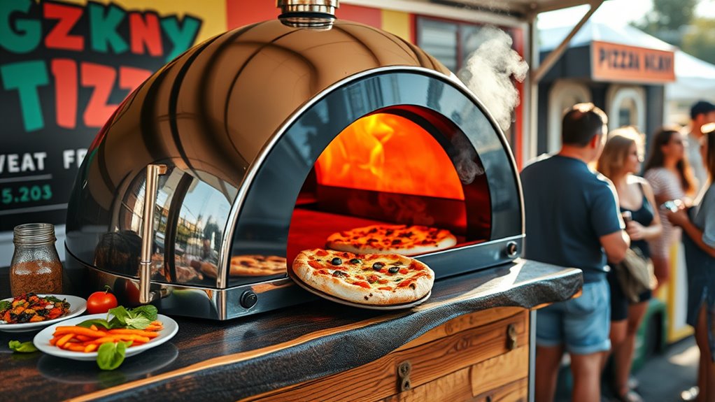 versatile dual fuel pizza oven