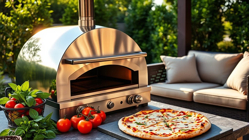 versatile outdoor pizza oven