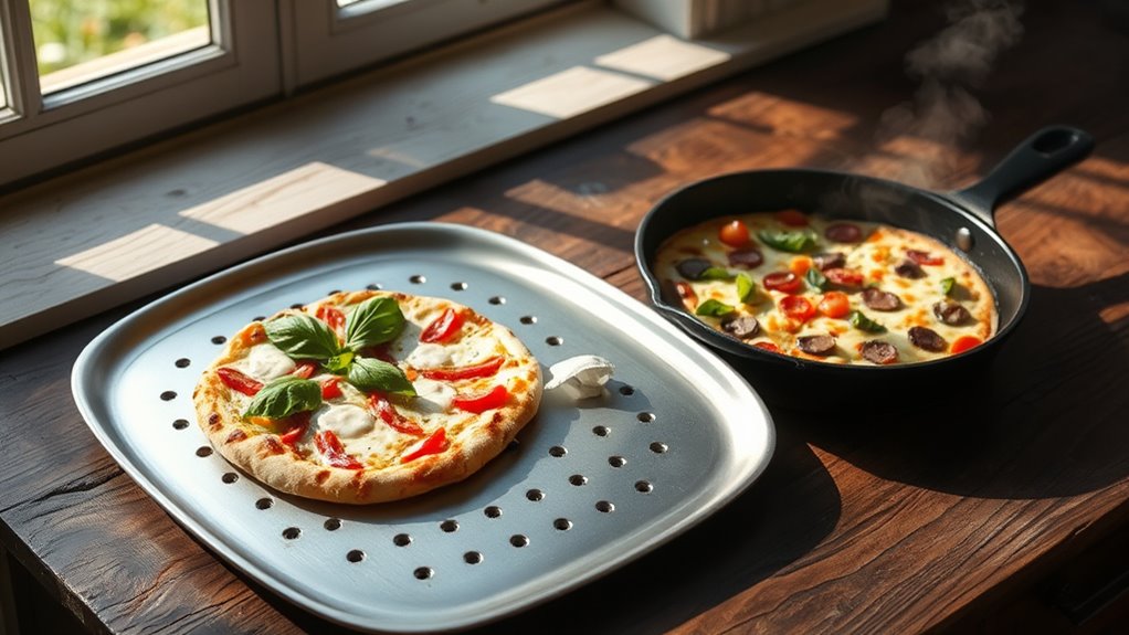 versatile pizza baking pan